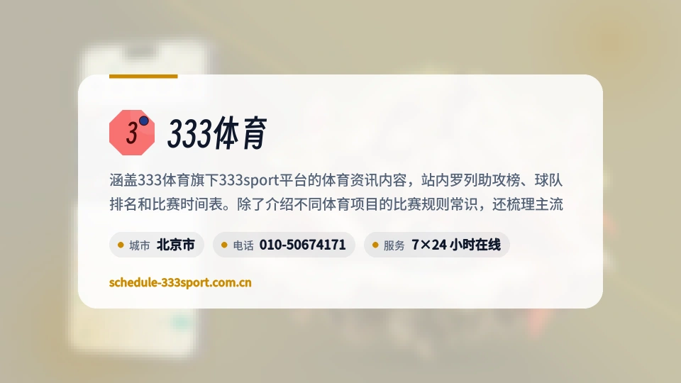 了解333体育